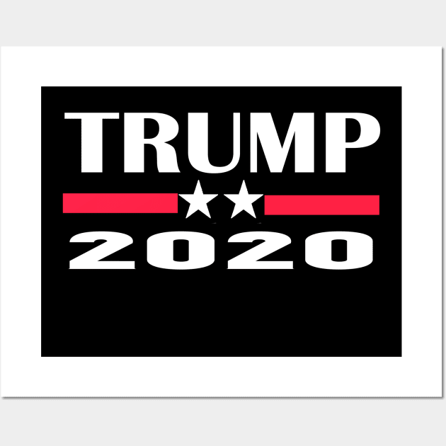 Trump 2020 KEEP AMERICA GREAT Wall Art by Netcam